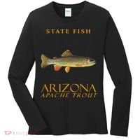 Arizona Territory Fish The Apache Trout Women's Long Sleeve Shirt thumb 0