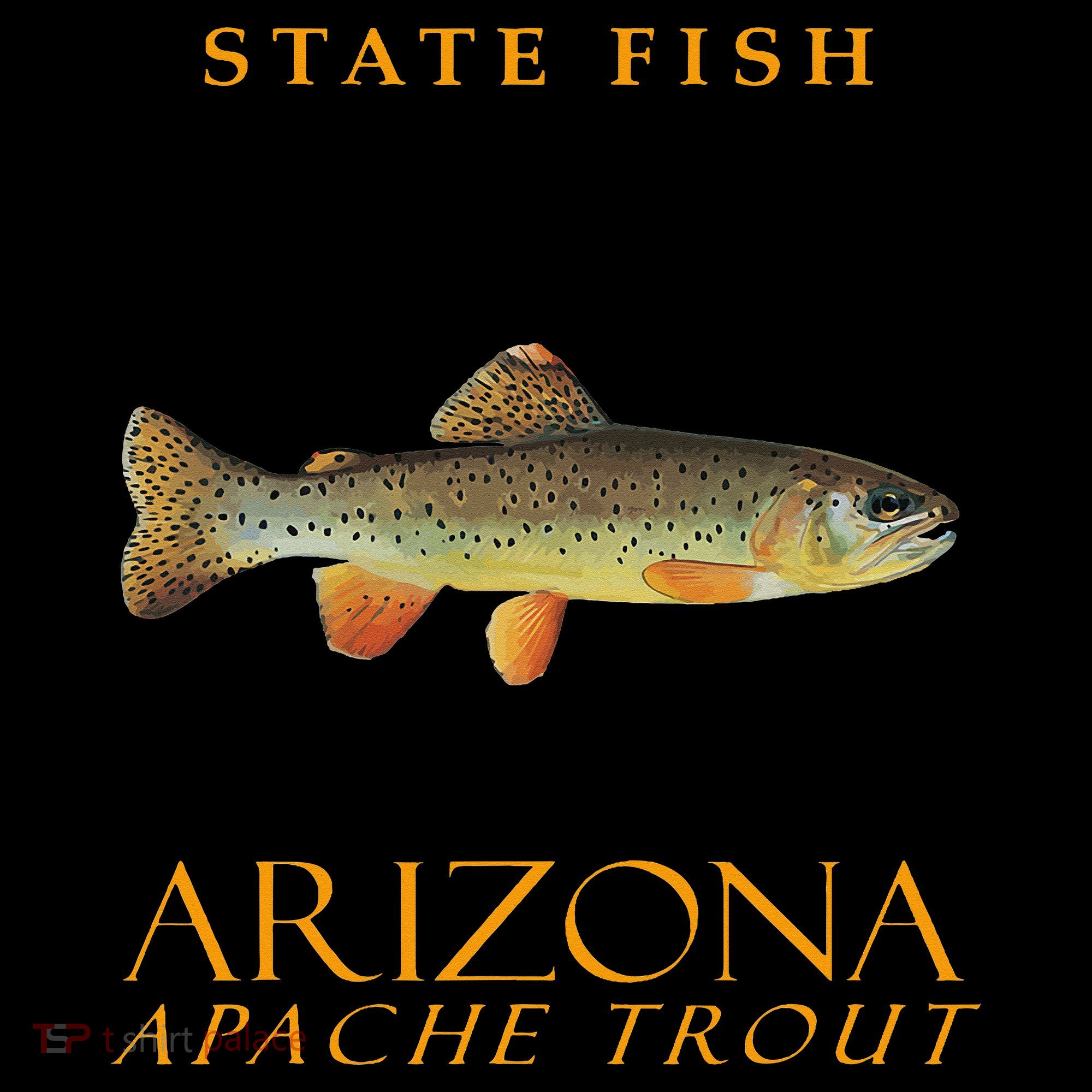 Arizona Territory Fish The Apache Trout Women's T-Shirt