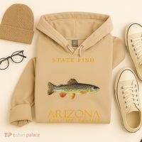 Arizona Territory Fish The Apache Trout Hoodie thumb 4