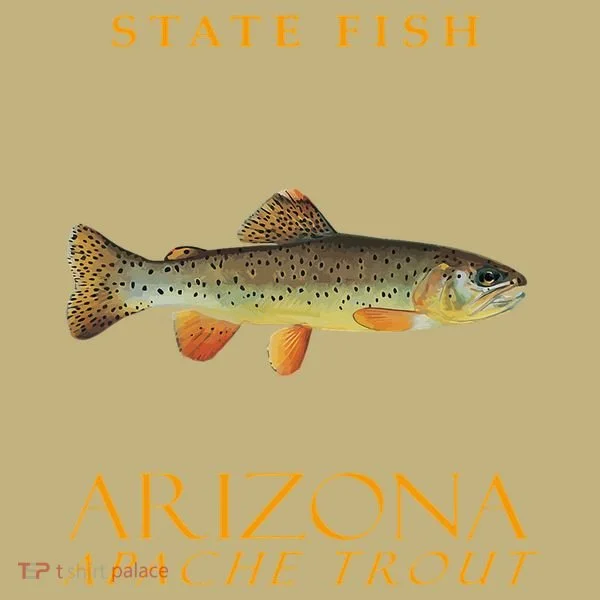 Arizona Territory Fish The Apache Trout Hoodie