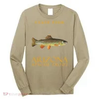 Arizona Territory Fish The Apache Trout Long Sleeve Shirt thumb 0