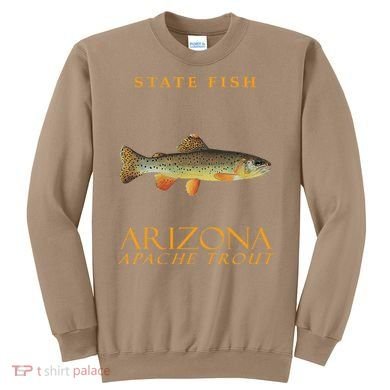 Arizona Territory Fish The Apache Trout Sweatshirt