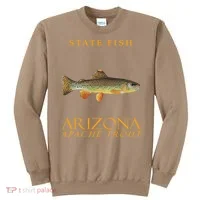 Arizona Territory Fish The Apache Trout Sweatshirt thumb 0