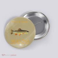 Arizona Territory Fish The Apache Trout Button thumb 0
