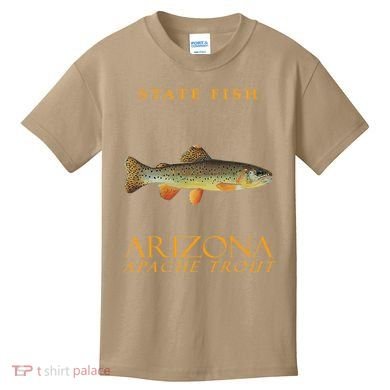 Arizona Territory Fish The Apache Trout Kids T-Shirt