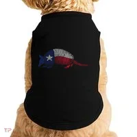 Armadillo Texas Flag Doggie Tank thumb 0