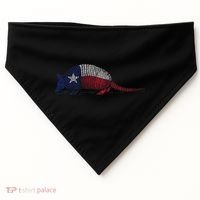 Armadillo Texas Flag USA-Made Doggie Bandana thumb 0