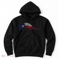 Armadillo Texas Flag Hoodie thumb 0