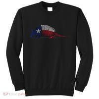 Armadillo Texas Flag Sweatshirt thumb 0