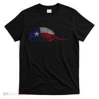 Armadillo Texas Flag T-Shirt thumb 0