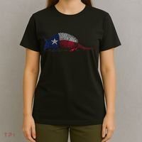 Armadillo Texas Flag T-Shirt thumb 4