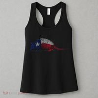 Armadillo Texas Flag Women's Tank Top thumb 3
