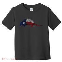 Armadillo Texas Flag Toddler T-Shirt thumb 0