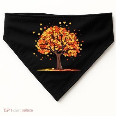Autumn Tree Fall Lover USA-Made Doggie Bandana