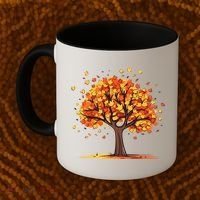 Autumn Tree Fall Lover Coffee Mug thumb 2