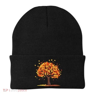 Autumn Tree Fall Lover Beanie