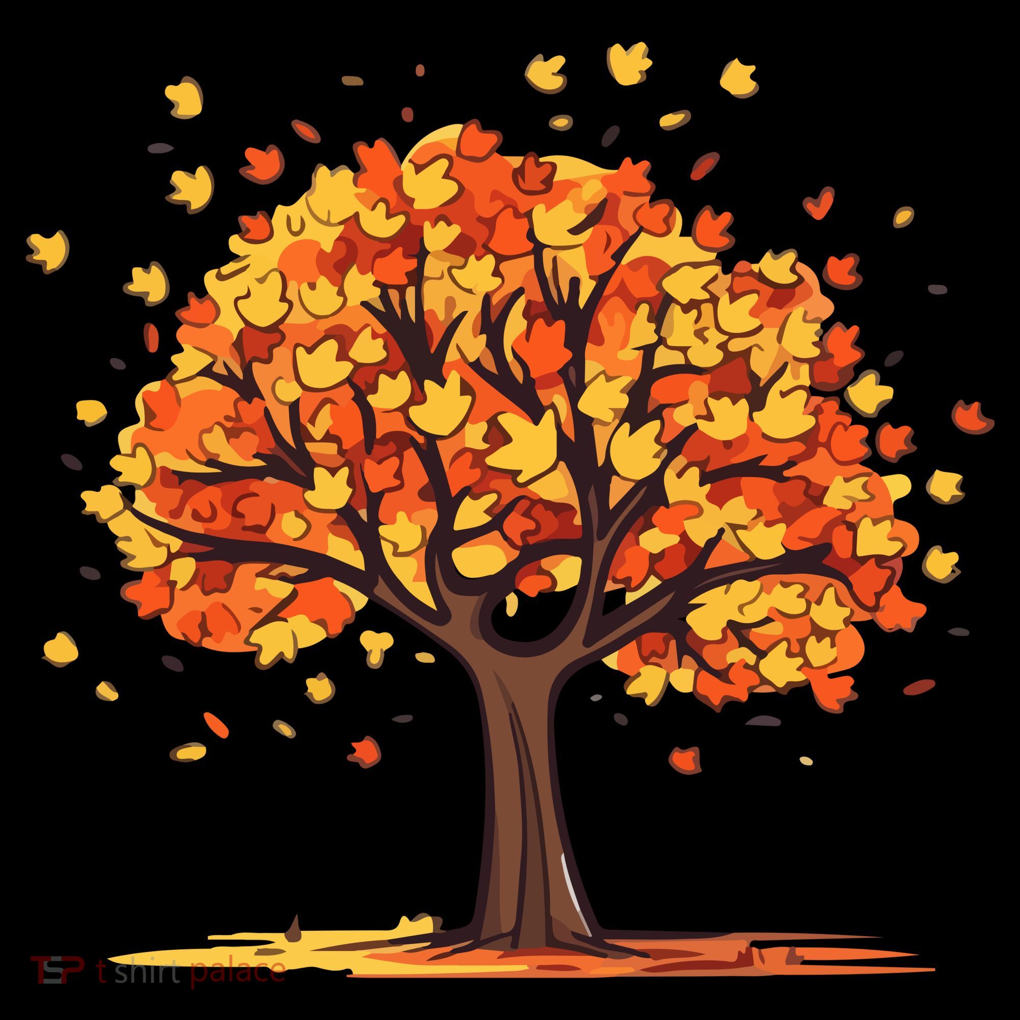 Autumn Tree Fall Lover Mousepad
