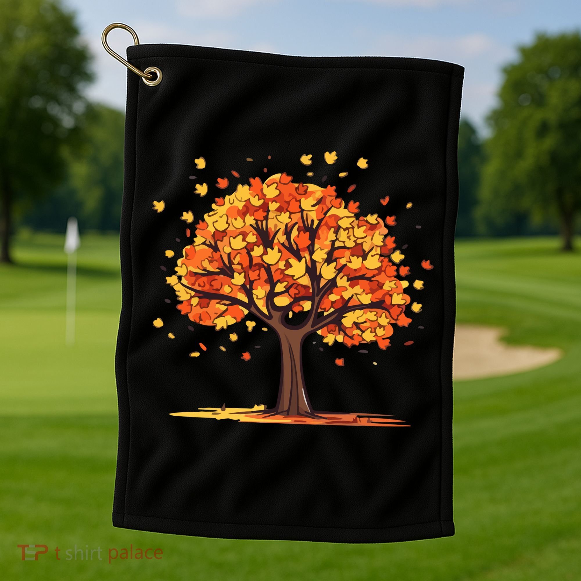 Autumn Tree Fall Lover Golf Towel
