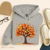 Autumn Tree Fall Lover Hoodie thumb 4