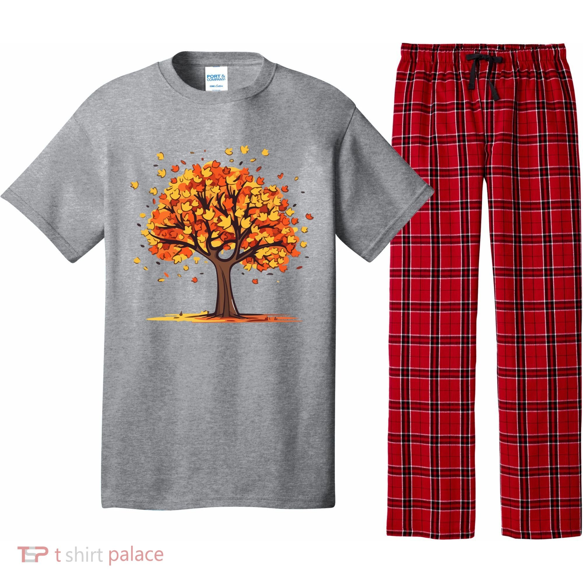 Autumn Tree Fall Lover Pajama Set