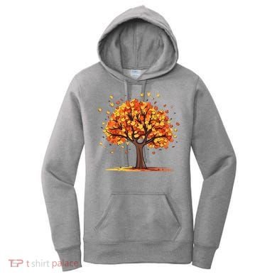 Autumn Tree Fall Lover Women's Hoodie