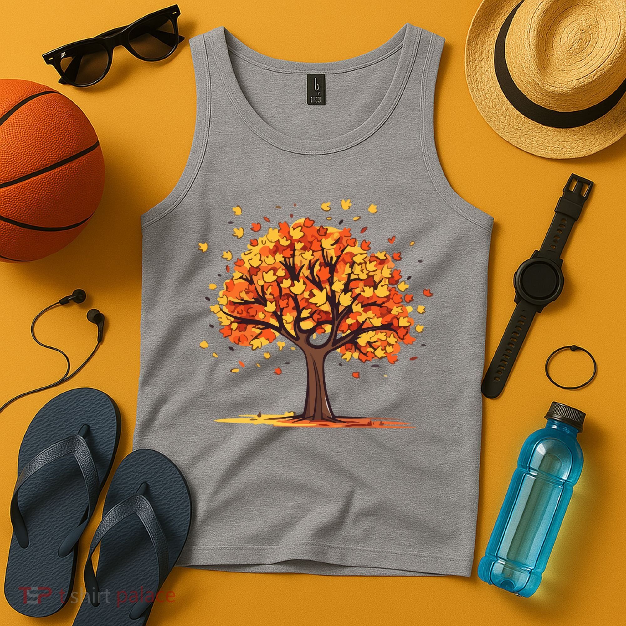 Autumn Tree Fall Lover Tank Top