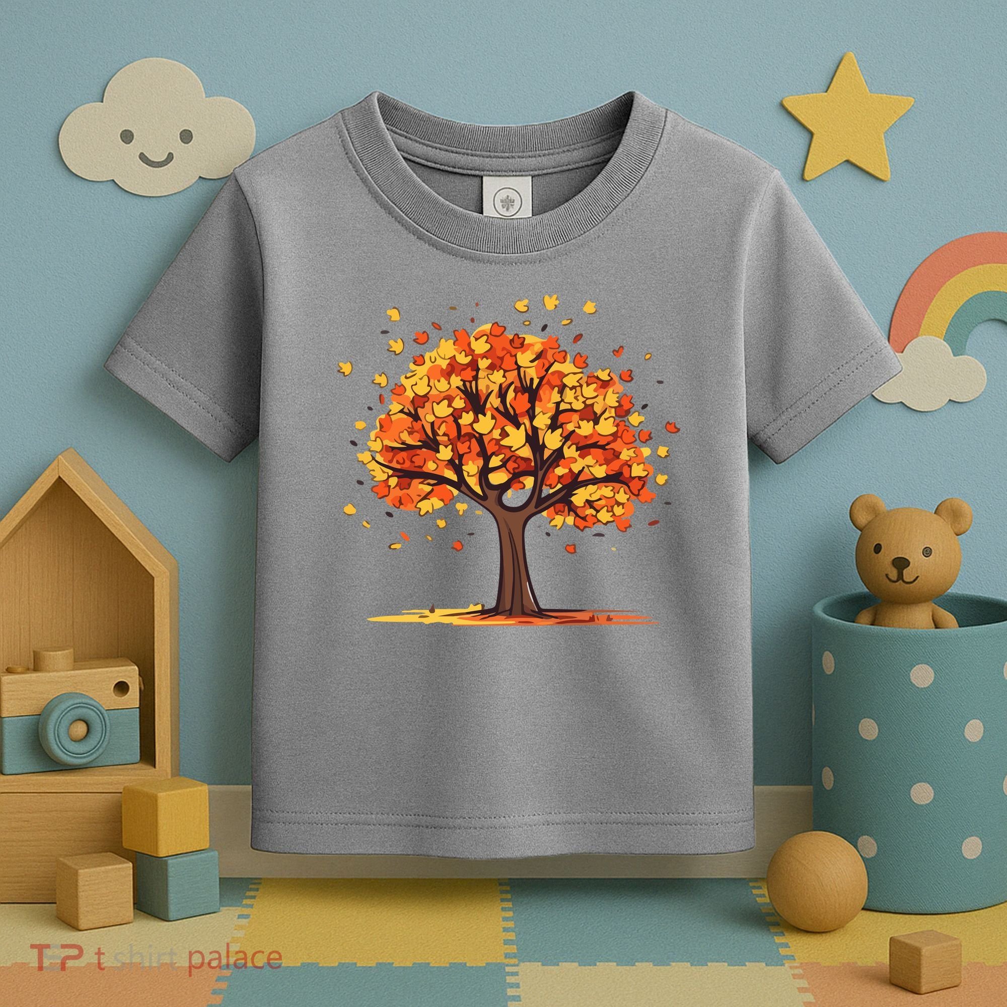 Autumn Tree Fall Lover Toddler T-Shirt