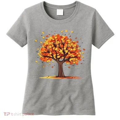 Autumn Tree Fall Lover Women's T-Shirt