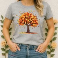 Autumn Tree Fall Lover Women's T-Shirt thumb 2