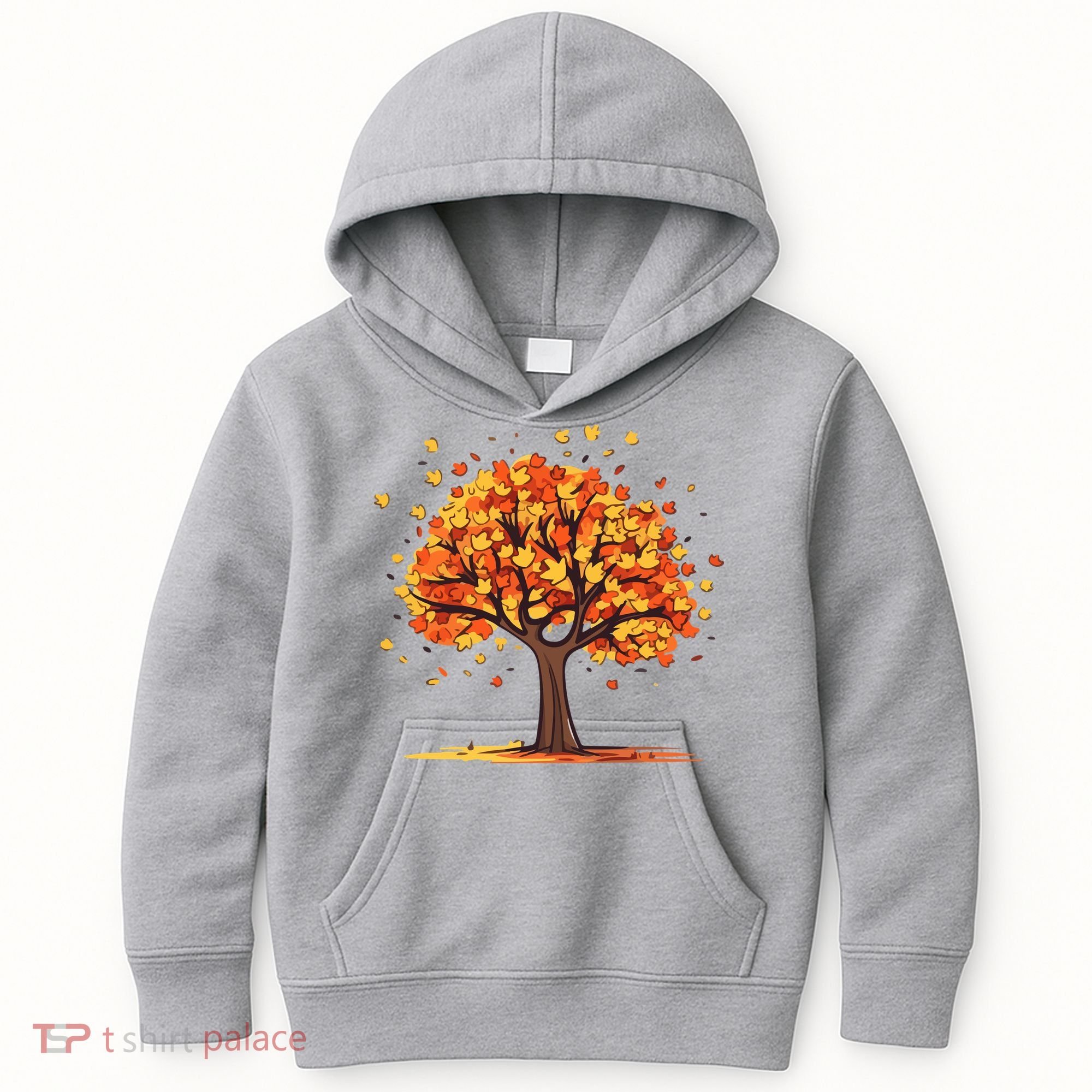 Autumn Tree Fall Lover Kids Hoodie