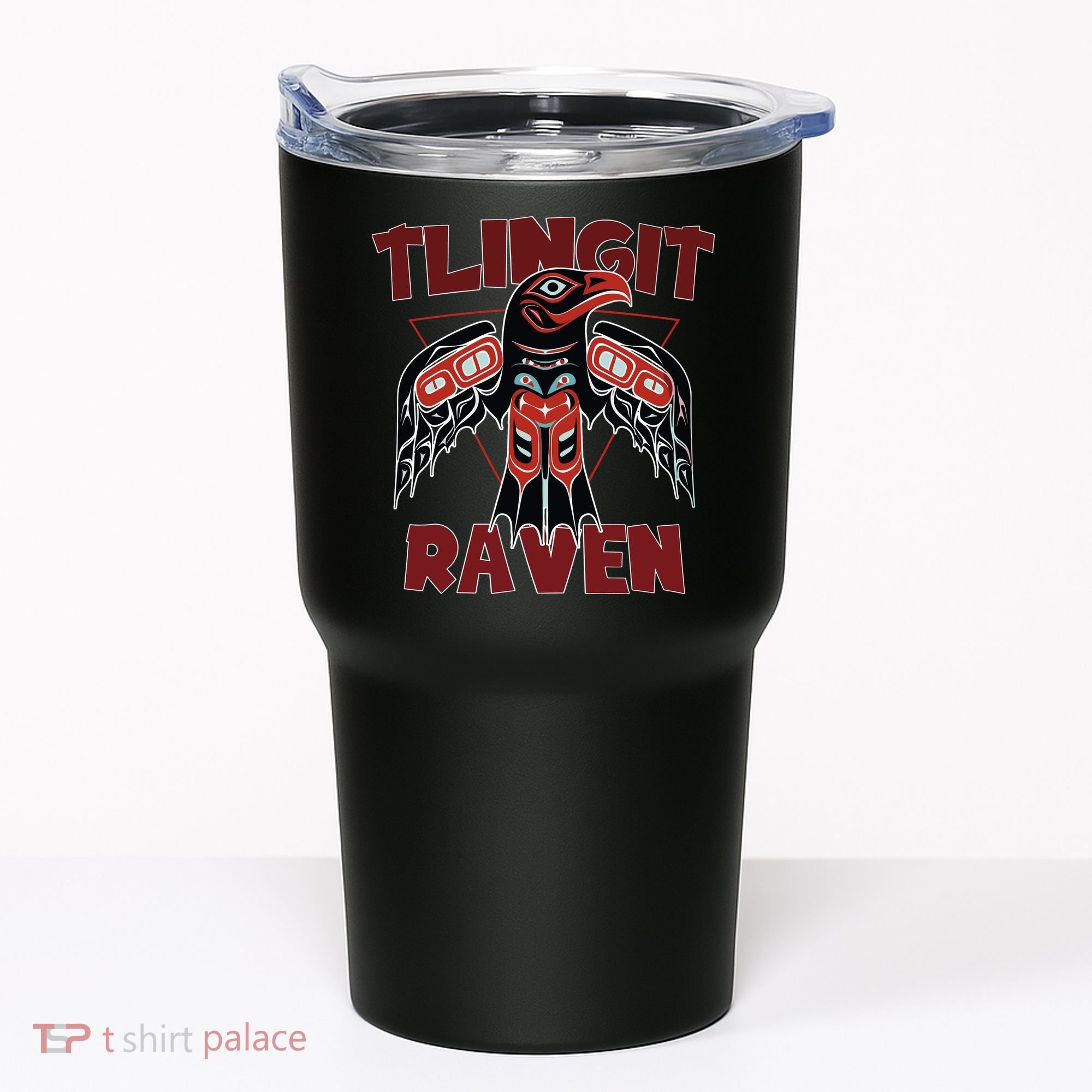 Alaska Tlingit For Native Raven Totem Tumbler