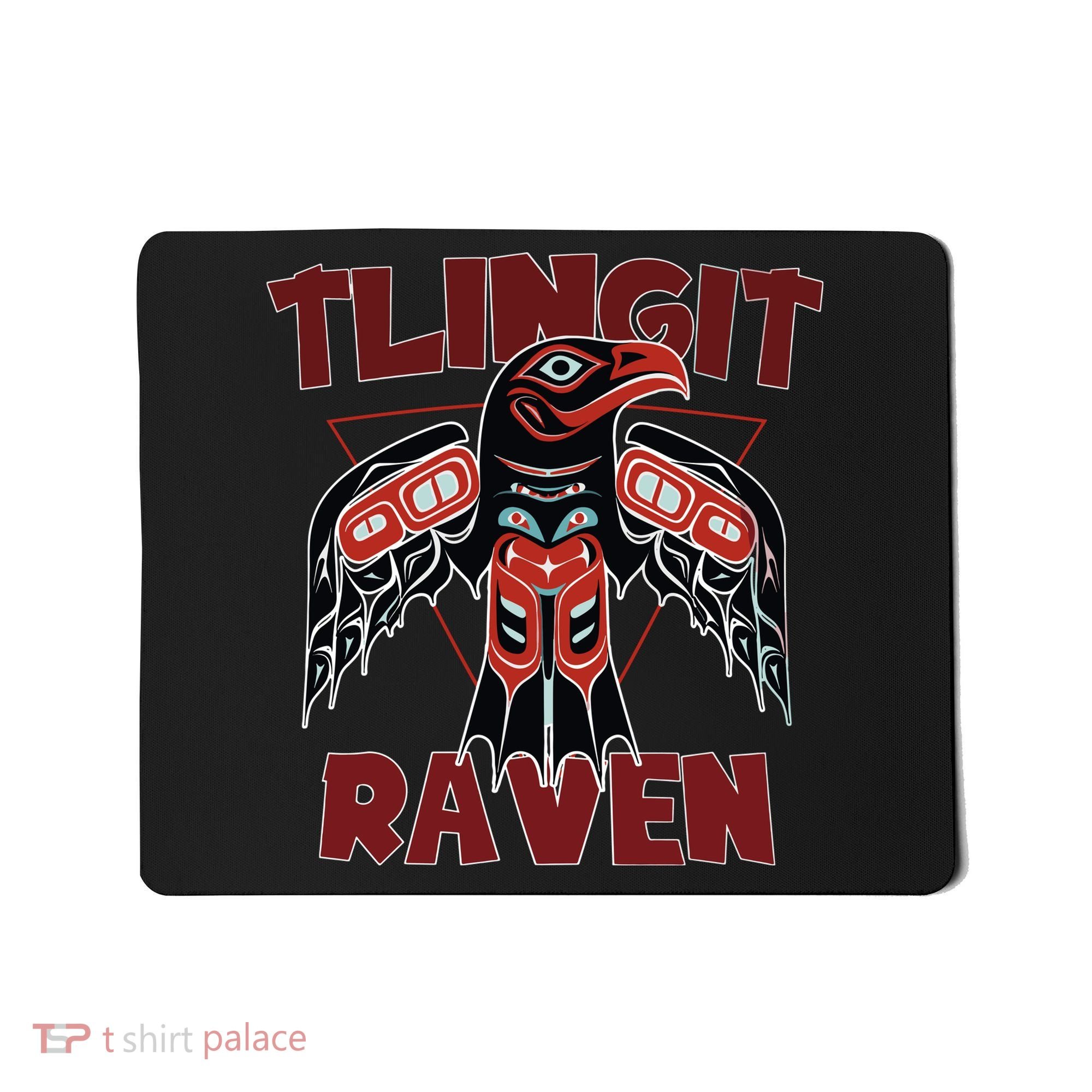 Alaska Tlingit For Native Raven Totem Mousepad