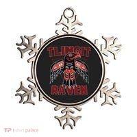 Alaska Tlingit For Native Raven Totem Ornament thumb 0