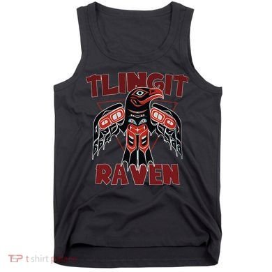 Alaska Tlingit For Native Raven Totem Tank Top
