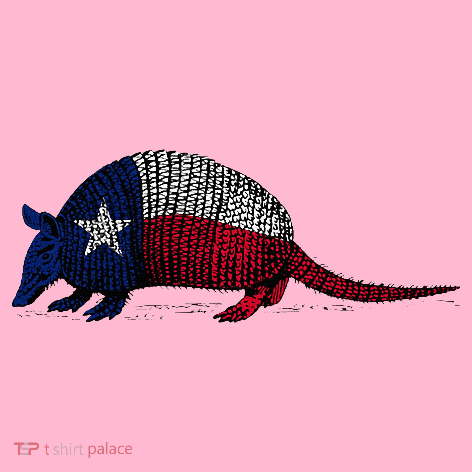 Armadillo Texas Flag Coaster