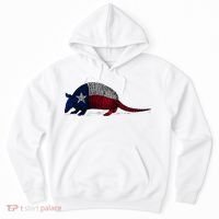 Armadillo Texas Flag Hoodie thumb 0