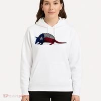 Armadillo Texas Flag Hoodie thumb 5