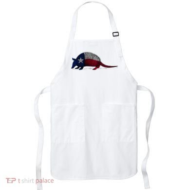 Armadillo Texas Flag Apron
