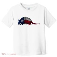 Armadillo Texas Flag Toddler T-Shirt thumb 0