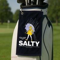 All These Flavors And You Choose To Be Salty Golf Towel thumb 2