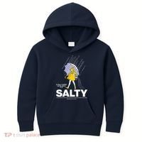 All These Flavors And You Choose To Be Salty Kids Hoodie thumb 0