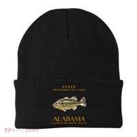 Alabama Territory Freshwater Fish The Largemouth Bass Beanie thumb 0