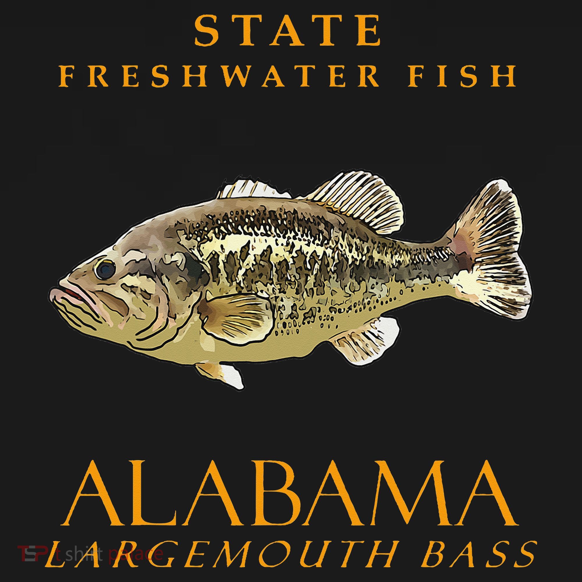 Alabama Territory Freshwater Fish The Largemouth Bass Women's Hoodie