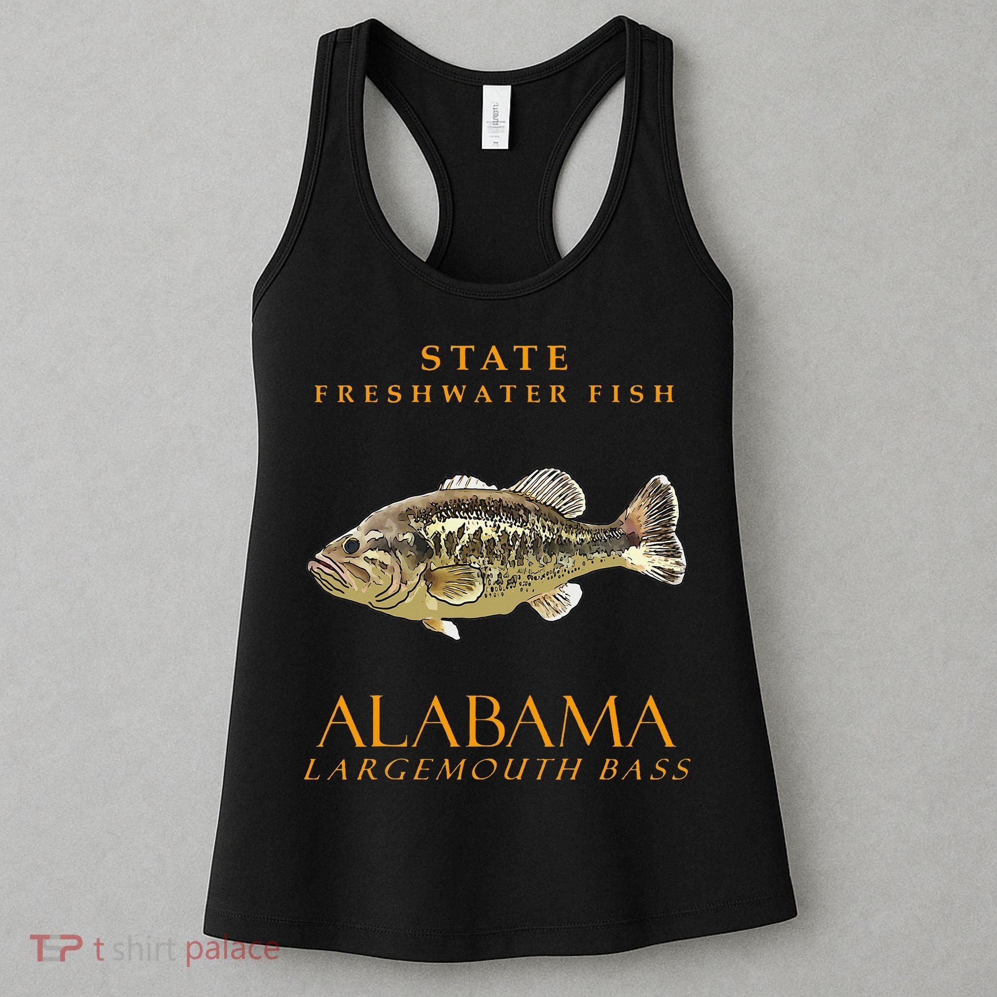 Alabama Territory Freshwater Fish The Largemouth Bass Women's Tank Top