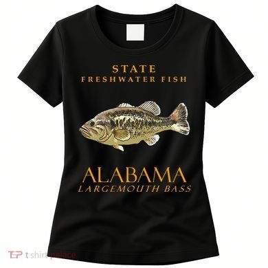 Alabama Territory Freshwater Fish The Largemouth Bass Women's T-Shirt