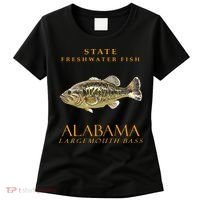 Alabama Territory Freshwater Fish The Largemouth Bass Women's T-Shirt thumb 0