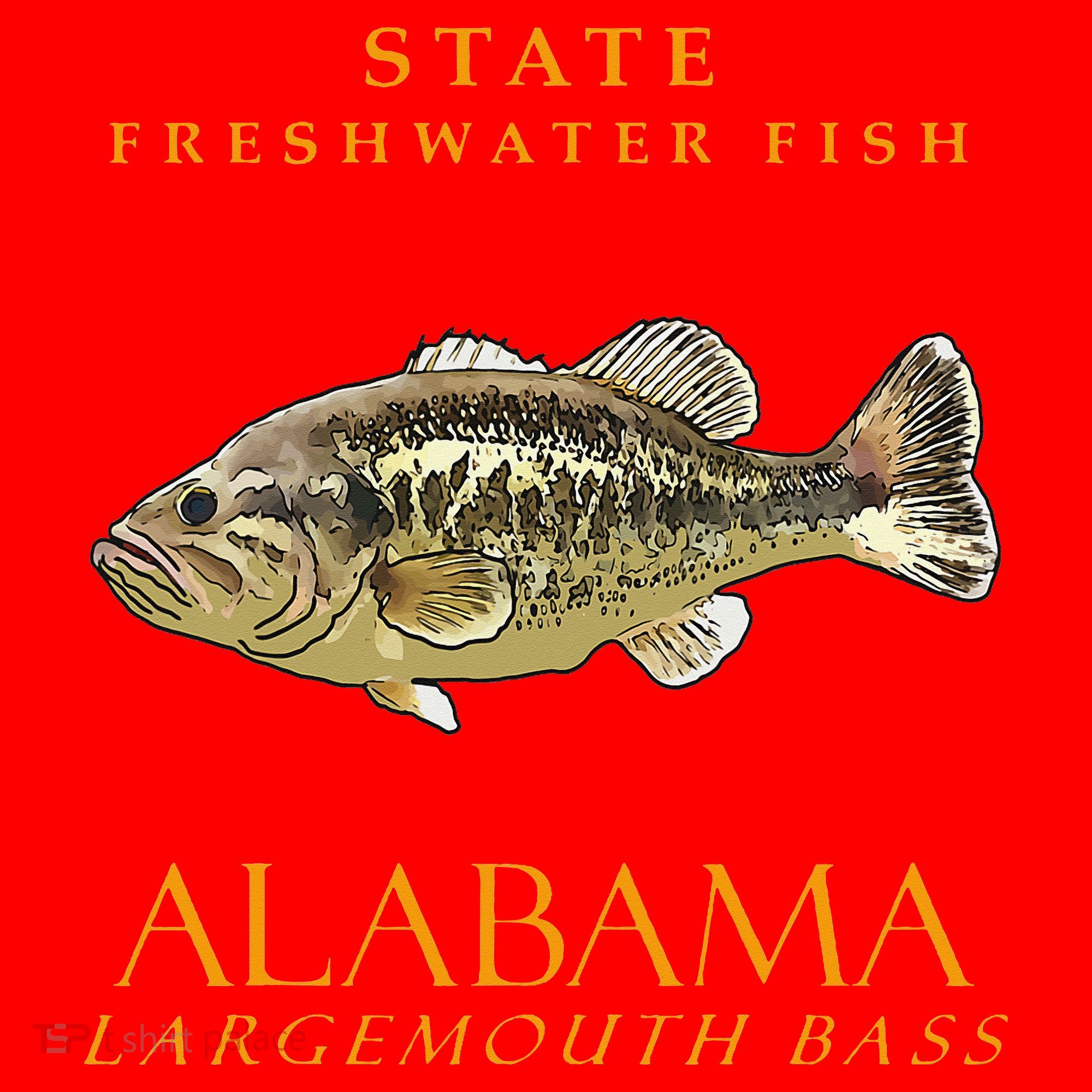 Alabama Territory Freshwater Fish The Largemouth Bass Santa Hat