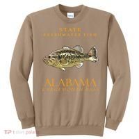 Alabama Territory Freshwater Fish The Largemouth Bass Sweatshirt thumb 0