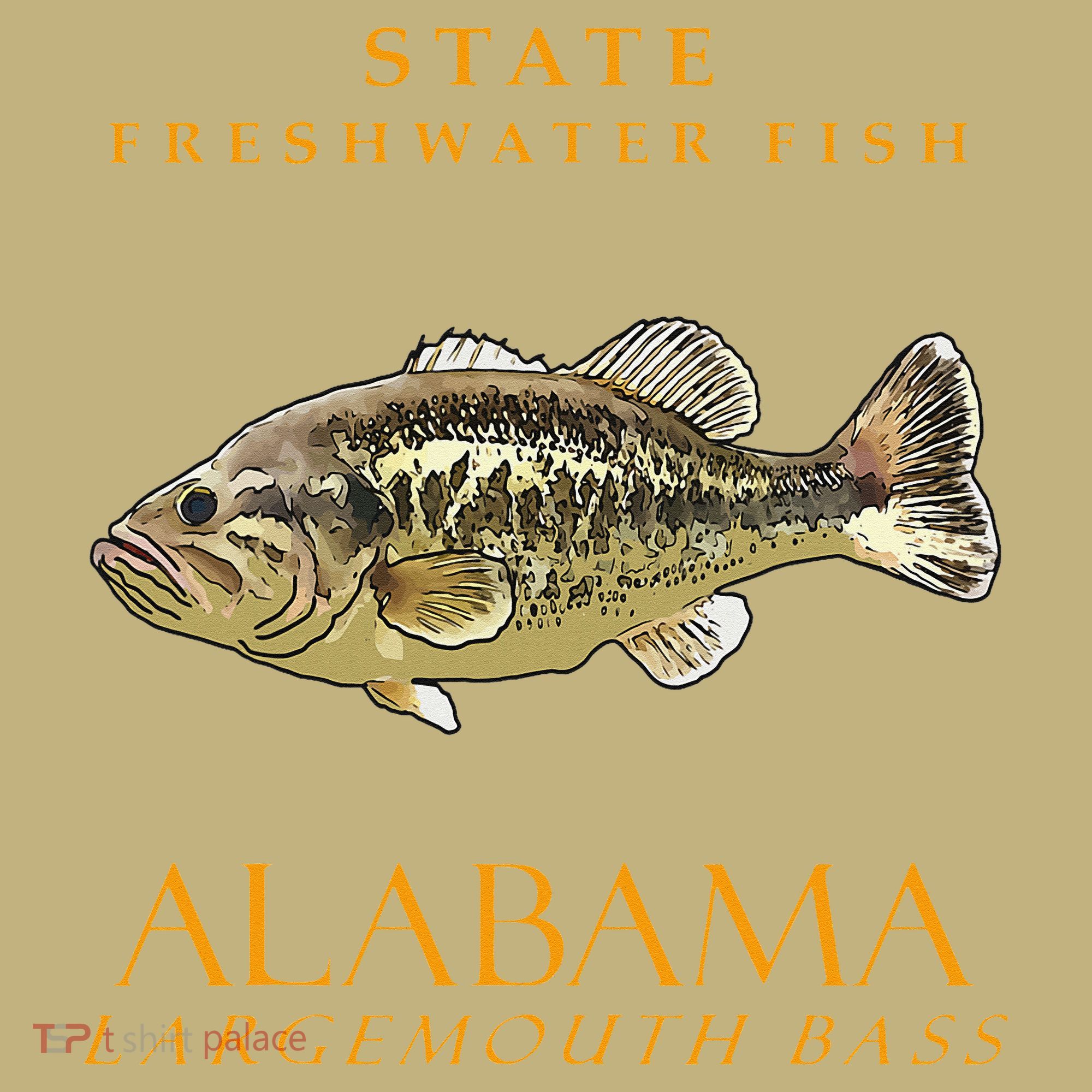 Alabama Territory Freshwater Fish The Largemouth Bass Sweatshirt