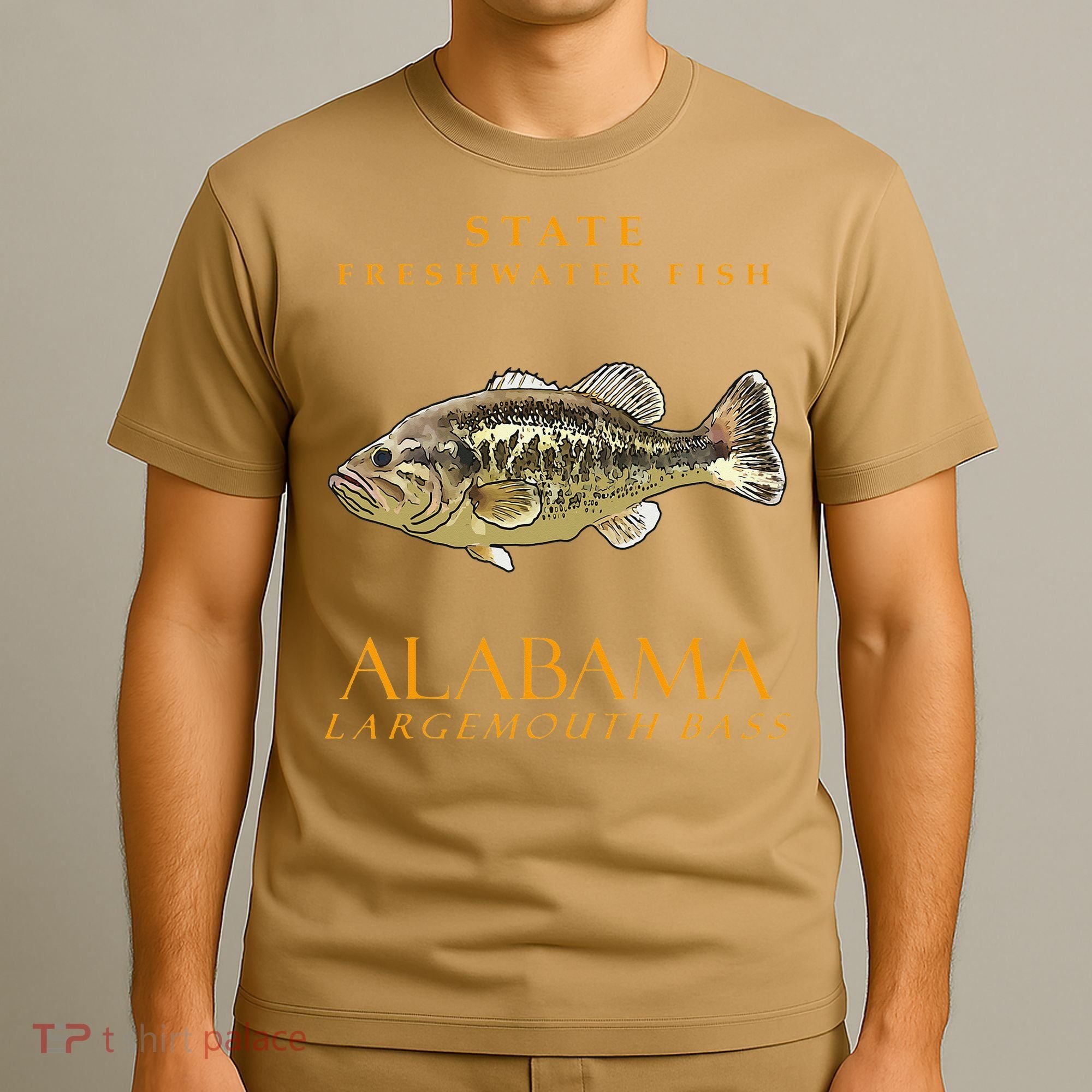 Alabama Territory Freshwater Fish The Largemouth Bass T-Shirt